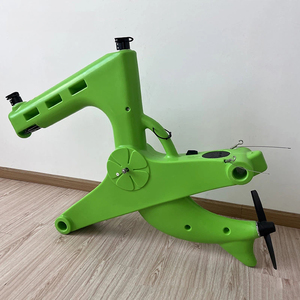 Cadre de vélo aquatique en alliage d'aluminium vert pour parc aquatique, pédalo de loisirs et bateau à hélice - Product Image 4