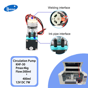 مضخة حبر أصلية عالية الجودة KHF-30 بقوة 7 واط، حالة جديدة، 12 فولت تيار مستمر، مضخة كبيرة لطابعات الحبر النافث للحبر الإيكولوجي والأشعة فوق البنفسجية وDTF - Product Image 1