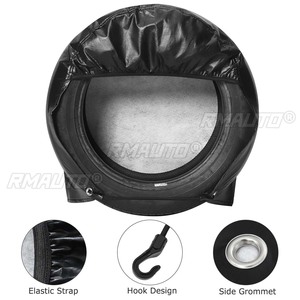 4 Fundas Protectoras para Neumáticos de 23-35 Pulgadas, Bolsa de Almacenamiento para Neumáticos de Coche, Protector de Ruedas para Jeep, RV, Camión, Autocaravana, Remolque, Caravana - Product Image 4