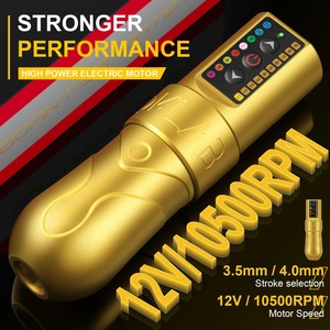 Wireless Tattoo <b>Machine</b> Pen LCD Digital Display Coreless Motor High Capacity Battery <b>Rotary</b> Gun for Body Art - Product Image 4