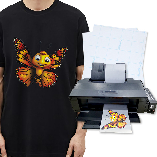 Professional Manufacturer Sales 100 Sheets Pack A3 A4 24 Inch Dark Inkjet Heat Transfer Paper Rolls Sublimation Papel Transfer