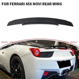 Brilliant Quality Carbon Fiber Upgrade to Novi Style Auto Parts Car High Racing <b>Wing</b> Rear Spoiler For Ferrari 458 - Product Image 1