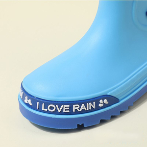 All'ingrosso per bambini stivali Wellington con strisce riflettenti manici di facile presa Design leggero per pozzanghera gioco Gumboots - Product Image 5