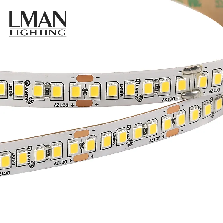 شريط إضاءة Led منخفض الفولطية, شريط إضاءة Led قابل للتعتيم Ip20 192leds/m Dc 12v 24v 15w Smd 2835