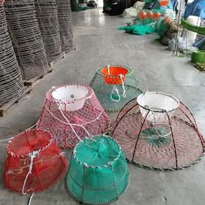 Nuova Trappola per Aragoste Pieghevole per Acque Profonde, Rete a Cerchio Grande in HDPE, Robusta e Assemblabile, Attrezzatura per Pesca in Acque Profonde - Product Image 2
