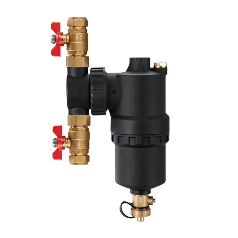 Новый грязеотделитель очиститель воды 12000 gauss черный магнитный фильтр для воды для котла