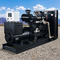 Générateur diesel marin refroidi par eau 500 kW, 1500 tr/min, triphasé, ATS, faible bruit