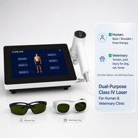 Système laser triple longueur d'onde 30W 810 980 1064nm de classe IV à double usage pour la physiothérapie humaine et la réadaptation vétérinaire
