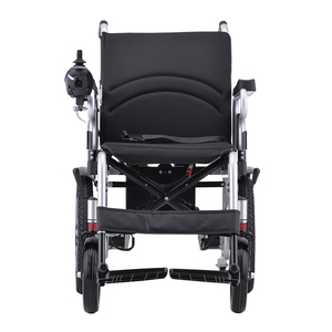 J & J Mobility Mobility Fauteuil roulant en acier poudré Matériel médical Fauteuil roulant électrique intelligent pliant <span class=keywords><strong>L107</strong></span> - Product Image 1