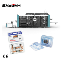 Plastic Container Plastic Container Gietmachine Formage Multi-Stations Positieve En Negatieve Druk Thermovormende Machine