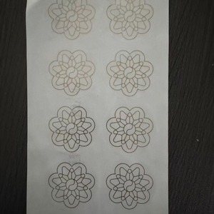 Embossed <b>Label</b> Decals Stickers Gold Metallic Foil Transfer Metal Luxury Custom Personalized 3d <b>Waterproof</b> Custom Design Accept - Product Image 2