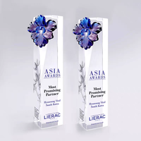 Trophée en cristal de marbre créatif haut de gamme personnalisé pour les équipes championnes et les récompenses annuelles des employés exceptionnels