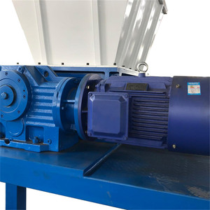 Máquina trituradora de plástico para reciclaje de neumáticos de <span class=keywords><strong>coche</strong></span>, cable de cobre, hierro, dos ejes, tejido de acero, cartón industrial, residuos - Product Image 5