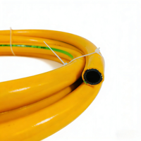 Tuyau d'arrosage de jardin GEMIER en PVC flexible haute pression, tressé renforcé de fibres, léger et durable, 100m, résistant à la chaleur