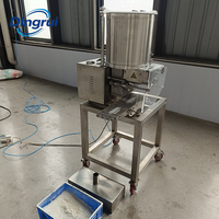 Machine automatique commerciale de formage de galettes en acier inoxydable 304 haute efficacité pour cuisine centralisée et chaîne de restauration rapide CXJ100
