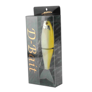 Customized Logo Clear PET PVC Plastic Box Fishing Lure Fishhooks Plastic Packaging Box