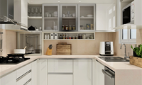 Vente en gros d'armoires de cuisine en acier inoxydable personnalisées Systèmes de cuisine modulaires Solutions pour barbecue à domicile