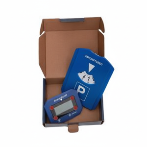 Disco de Estacionamiento Digital Electrónico Confiable, Ocultable con un Clic, Tarjetas de Estacionamiento Temporales de Plástico Modernas - Product Image 1