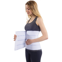 Bande élastique blanche haute ténacité respirante pour ceinture abdominale médicale amincissante