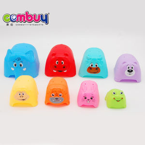 BÉBÉ SALLE DE BAIN JOUETS ANIMAUX COUPE JEUX D'EMPILAGE MACHINE TRIS ET JOUETS DE NICHE - Product Image 4