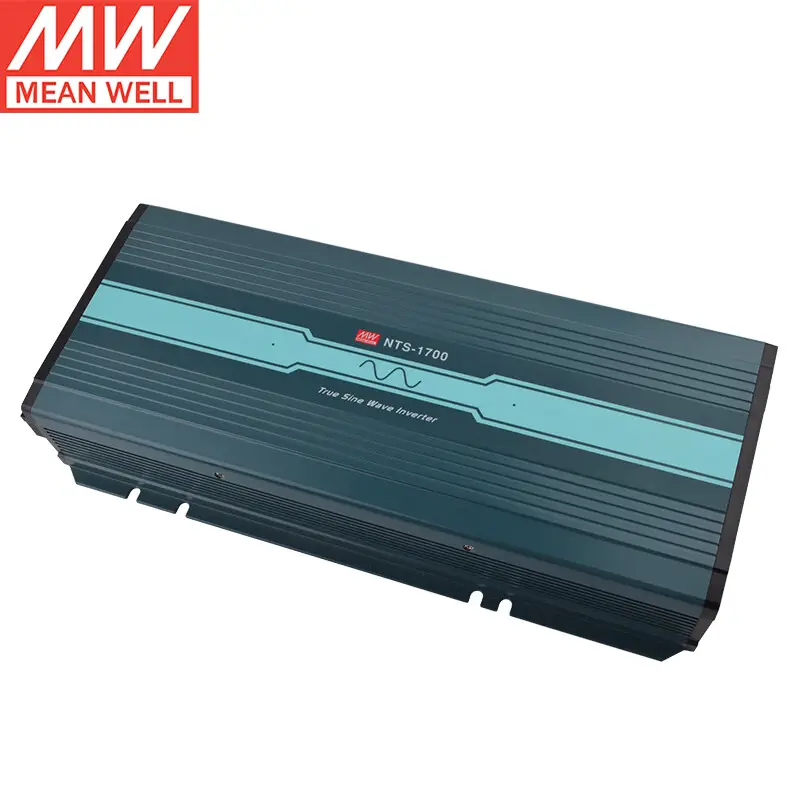 Mean Well NTS-1700-248 1700W Pure Sine Wave DC to Ac Home Car Power Inverter