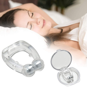 Pince-nez pour la respiration pince-nez respirante avec aimant Silicone <span class=keywords><strong>Anti</strong></span>-<span class=keywords><strong>ronflement</strong></span> dilatateurs nasaux arrêter de ronfler pince-nez - Product Image 2