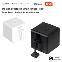 Fingerbot intelligent sans fil Bluetooth BLE, contrôlable via l'application Alexa Android, alimenté par batterie, design pliable, interrupteur télécommandé