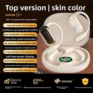 Vente directe d'usine, écouteurs stéréo sans fil True Wireless V5.3 Max, casque de jeu, semi intra-auriculaire, écouteurs musicaux, crochet d'oreille, écouteurs - Product Image 3