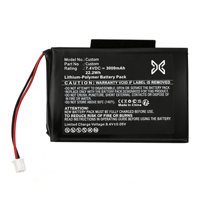 Batterie Li-Polymère Personnalisée pour Détecteur de Signal SAT Meter – Batteries de Remplacement pour Satlink WS-6902, 6905, 6979, 7000, 7005, F03409