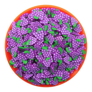500G fruta <span class=keywords><strong>uva</strong></span> arcilla polimérica rociadores rebanadas para relleno <span class=keywords><strong>de</strong></span> limo DIY arcilla artesanía decoración arte <span class=keywords><strong>de</strong></span> uñas - Product Image 1