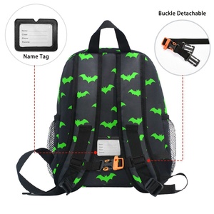 Hot Sales Custom Waterproof Backpack Trendy Cartoon Bats Print Anti Theft School Bags for College School Bag for Girls - Product Image 4