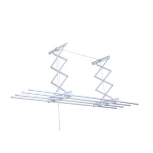 Prezzo di fabbrica a parete pieghevole in metallo vestiti Airer ferro <span class=keywords><strong>da</strong></span> cucina in legno con Design pieghevole per uso pulizia bagno - Product Image 5