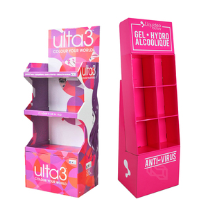 Tùy chỉnh bán lẻ các tông Sàn Mỹ phẩm hiển thị đứng Rack đơn vị cho mỹ phẩm trang điểm - Product Image 5