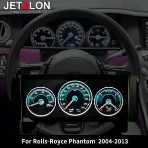 สำหรับ Rolls Royce Phantom 2004-2013 จอแสดงผล LCD แผงหน้าปัด แดชบอร์ด ดิจิตอลคลัสเตอร์ ห้องนักบินเสมือนจริง มาตรวัดความเร็ว มาตรวัดรอบเครื่องยนต์ มาตรวัดระยะทาง - Product Image 6