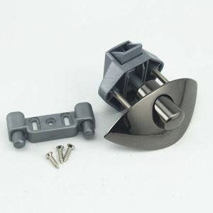 YH1799 אבץ סגסוגת חצי ירח ידית Push נעילת תפס ידית קרוון RV ארון מגירת נעילה - Product Image 4