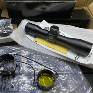 FOCUHUNTER 전술용 7.5인치 길이 4X32 질소 충전 스코프 25.4mm 하이 프로파일 스코프 링 알루미늄 야외 광학 스코프 - Product Image 2