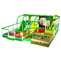 Centre de jeux pour enfants Aire de jeux intérieure Jungle Jeux interactifs en bois Maison Nouveau style
