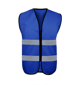 Gilet di Sicurezza Riflettente con Cerniera OEM per Cantieri Edili e Lavoratori Stradali - Product Image 5