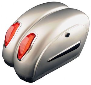 Sacoches rigides universelles pour <span class=keywords><strong>moto</strong></span> LN Black, sacoches latérales, sacoches de coffre, bagages - Product Image 1