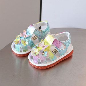 Sandalias de Bebé con Suela Suave y Flores para Recién Nacidas, Zapatos de Princesa para Niñas, Sandalias de Verano con Suela Suave para Bebés - Product Image 2