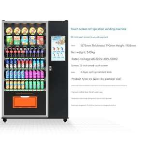 Máquina Expendedora de Batidos Frescos Altos en Proteínas para Gimnasios y Estadios Deportivos, Venta de Snacks con Sistema de Pago con Monedas - Product Image 6