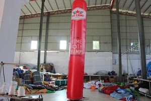 Tubes gonflables rouges pour événements publicitaires en plein air - Product Image 3