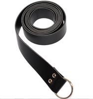 Ecowalson Épée Médiévale Anneau Ceinture Costume GN Accessoire Armure Gear Adulte Viking Chevalier Pirate Cosplay Cuir Longue Boucle Boucle