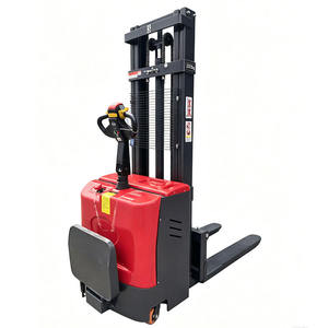 Chariot élévateur électrique avec fourches à déplacement latéral, alimenté par batterie, équipement de manutention de matériaux et de levage de palettes pour entrepôt - Product Image 5