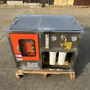 Planta Desalinizadora de Agua de Mar de 1500L/D, Sistema Purificador de Agua Salada para Consumo Humano, Motor para Granja - Product Image 2