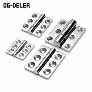 CL233-1-2 Bisagra moderna <span class=keywords><strong>de</strong></span> acero inoxidable <span class=keywords><strong>de</strong></span> 5 mm <span class=keywords><strong>de</strong></span> espesor para puerta <span class=keywords><strong>de</strong></span> armario <span class=keywords><strong>de</strong></span> caja <span class=keywords><strong>de</strong></span> distribución, engrosada, <span class=keywords><strong>de</strong></span> alta resistencia, con seis orificios, industrial - Product Image 1