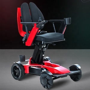 Fernbedienbarer Leichter Faltbarer Elektrischer Rollstuhl mit Lithium-Batterie Tragbarer Mobilitätsstuhl für Senioren - Product Image 3