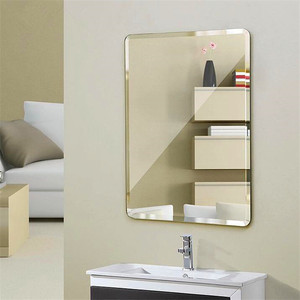 Sin marco montado en la pared de espejos, decoración de la pared de espejo de baño con Nueva Esperanza marca - Product Image 1