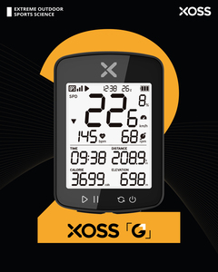 XOSS G2 Plus ไมล์จักรยานอัจฉริยะไร้สาย GPS วัดความเร็ว กันน้ำ สำหรับจักรยานเสือหมอบ/เสือภูเขา รองรับ ANT+ พร้อมเซ็นเซอร์วัดรอบขา วัดความเร็วสำหรับนักปั่น - Product Image 2