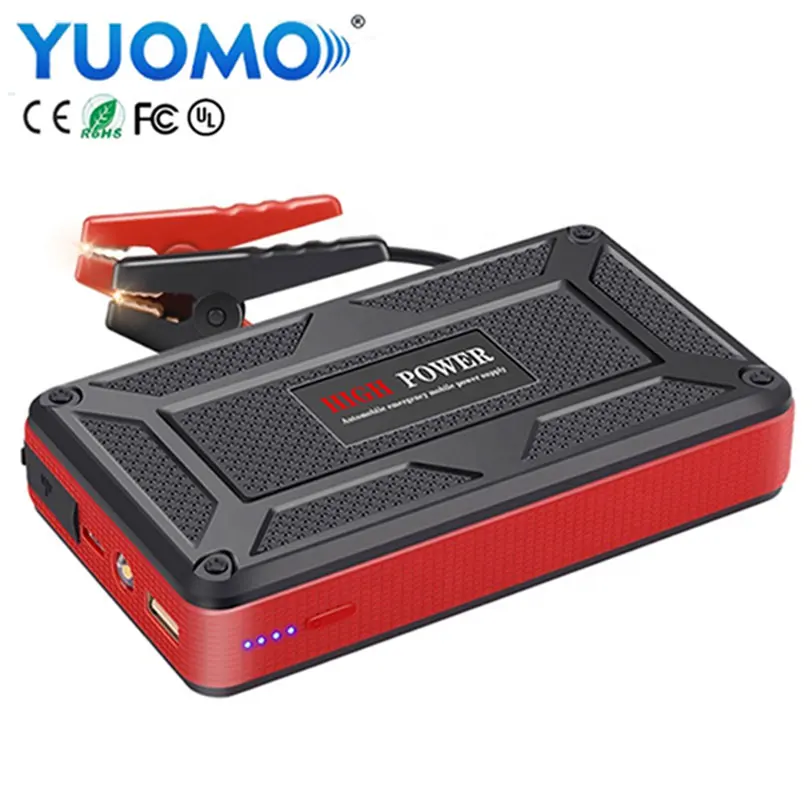 Portable Jump Starters Starter With Air Compressor Power Bank Car Battery Booster And Tyre